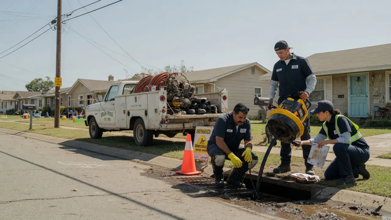 Drain Cleaning in Hebbronville, TX near me